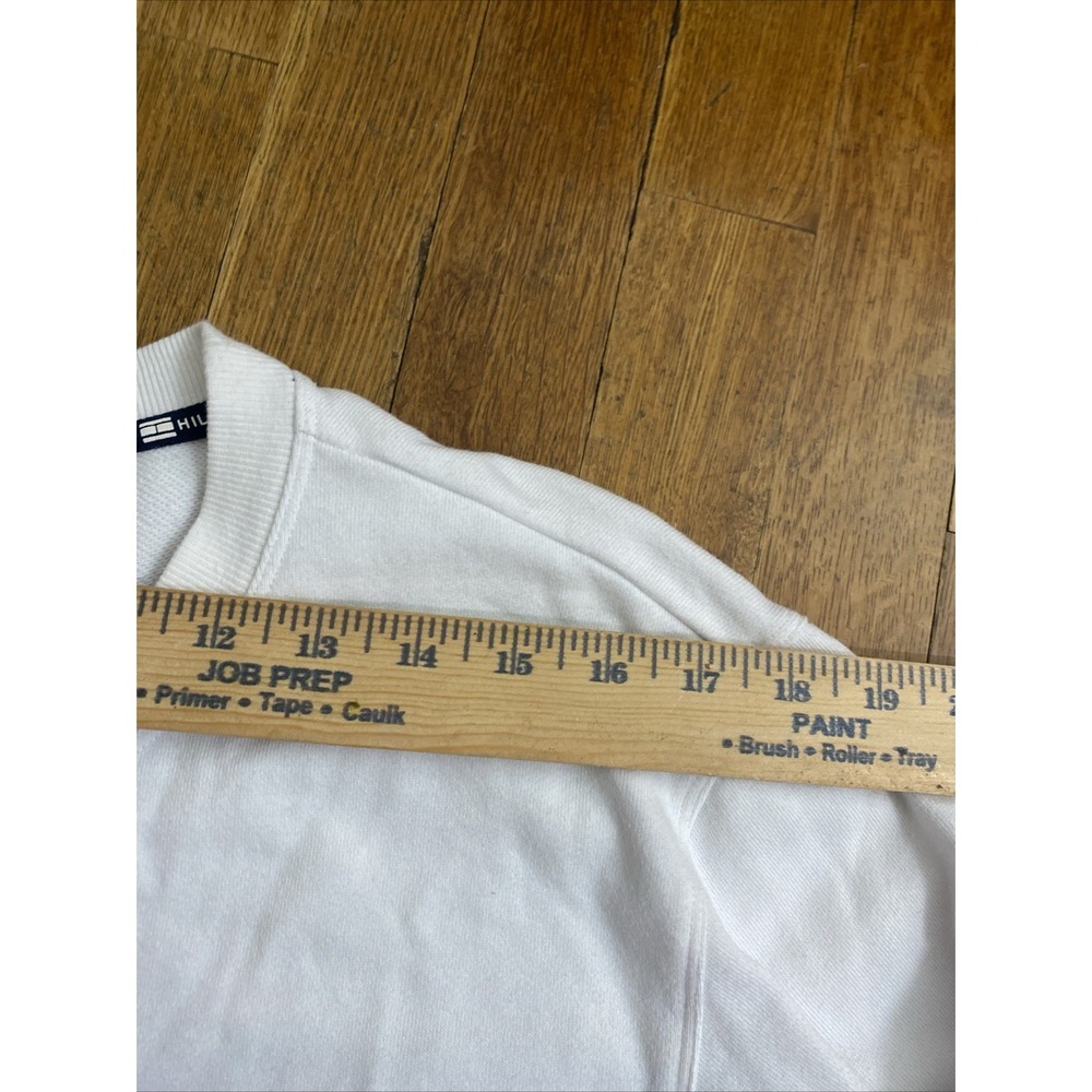 Tommy Hilfiger Sport Women's MultColor Embroidered Logo Sweatshirt Size Medium - Picture 4 of 9